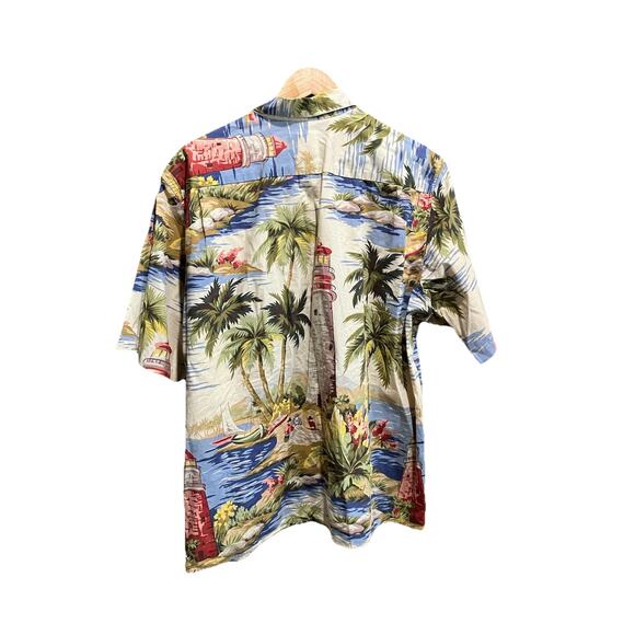 Reyn Spooner Short Sleeve Hawaiian Men's Casual Button Down Shirt Size XL - Picture 2 of 4